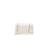 White Polyethylene Crossbody Bag