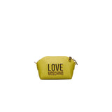 Yellow Polyethylene Crossbody Bag