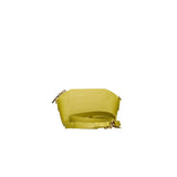 Yellow Polyethylene Crossbody Bag