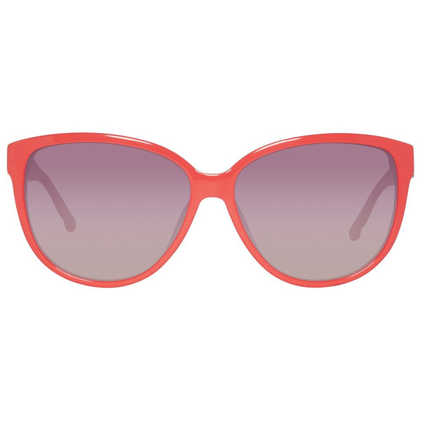 Red Acetate Sunglasses