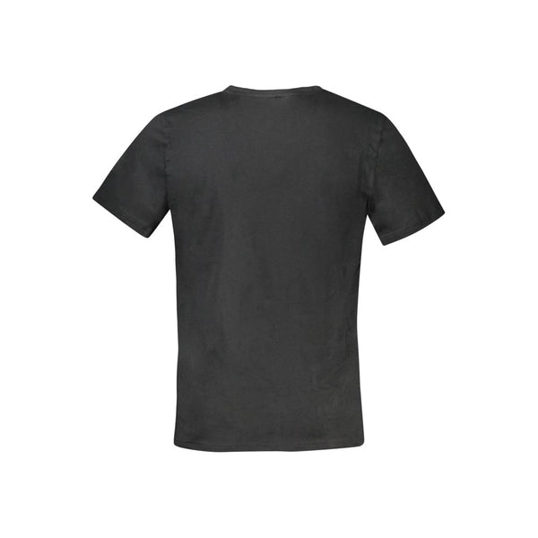 Black Cotton T-Shirt