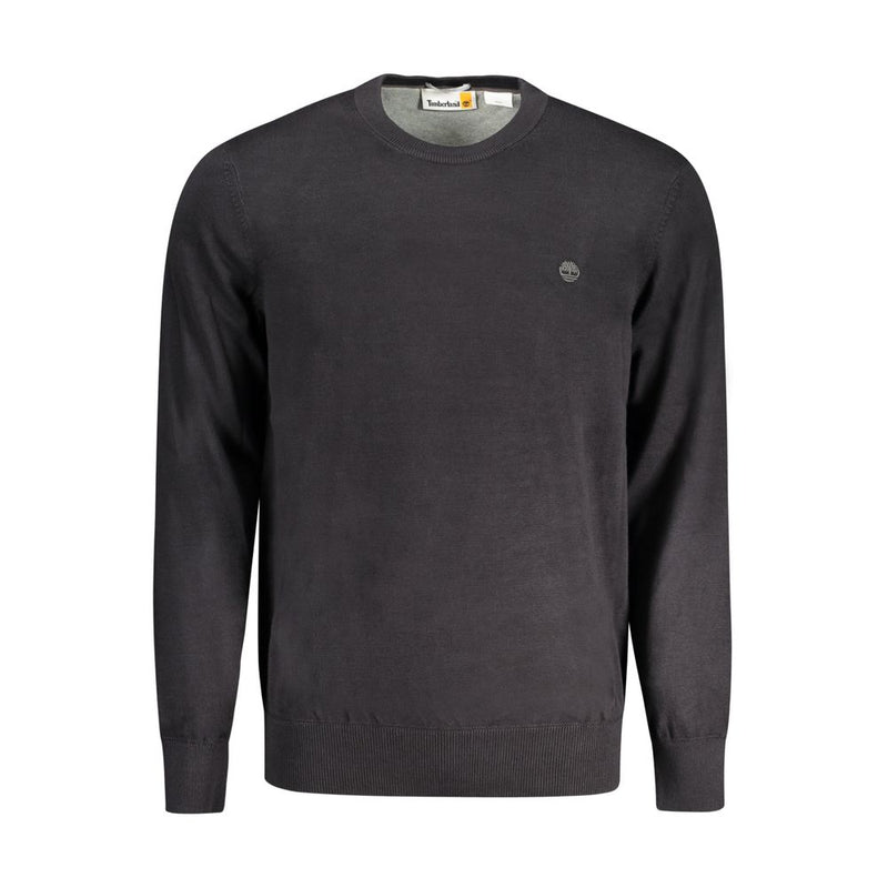 Black Cotton Sweater