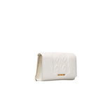 White Polyethylene Crossbody Bag