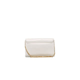 White Polyethylene Crossbody Bag