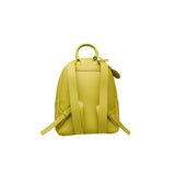 Yellow Polyethylene Women Backpack