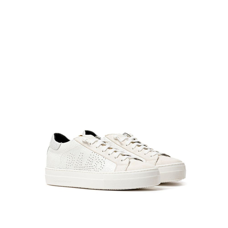 White Leather Sneaker