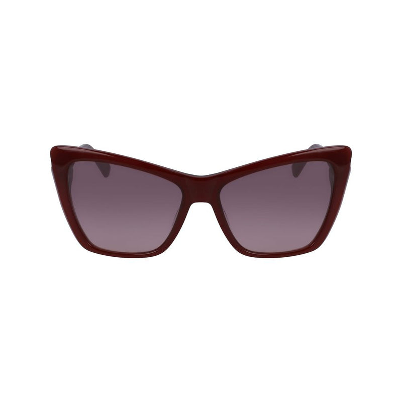 Red Acetate Sunglasses