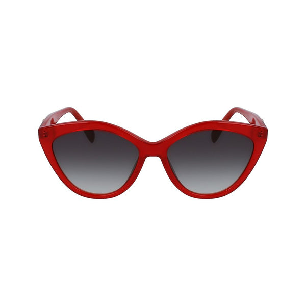 Red Acetate Sunglasses