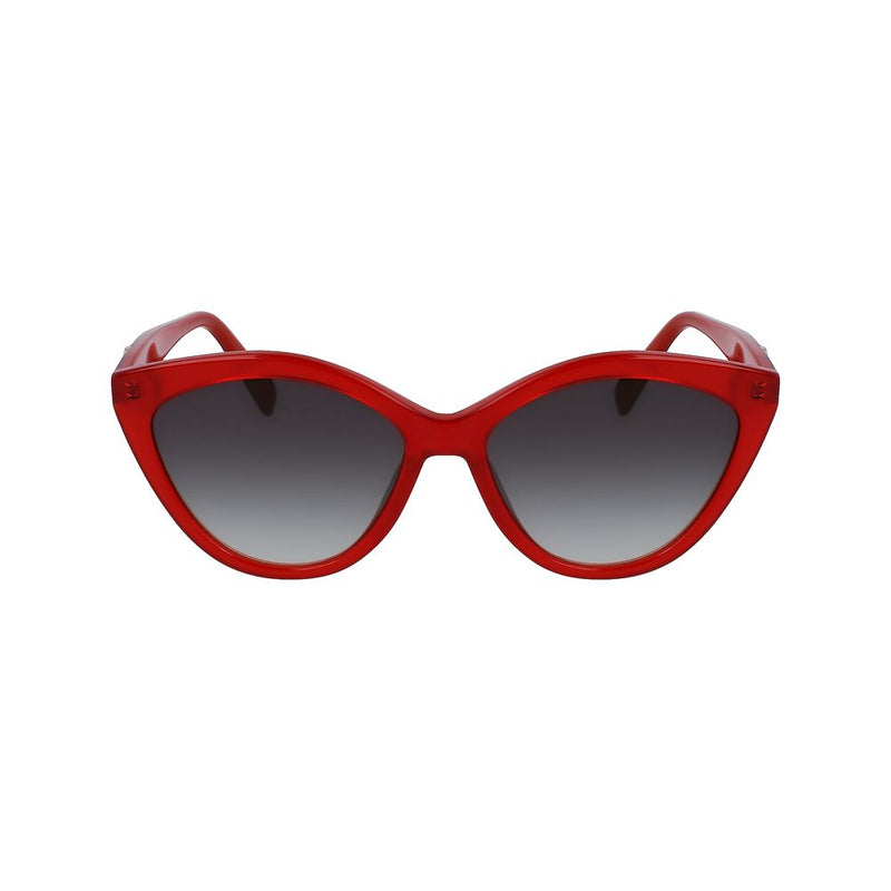 Red Acetate Sunglasses