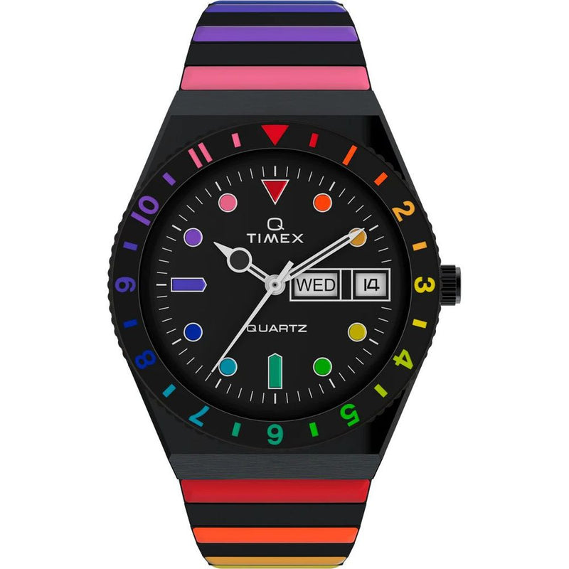 Multicolor Stainless Steel Watch