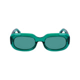 Green Injected Sunglasses