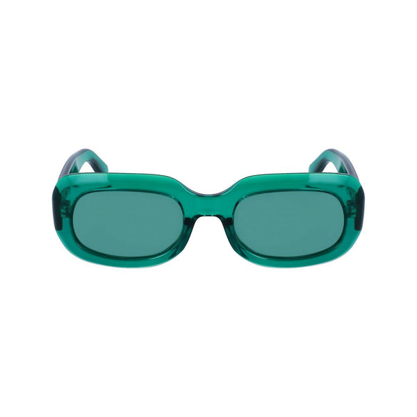 Green Injected Sunglasses