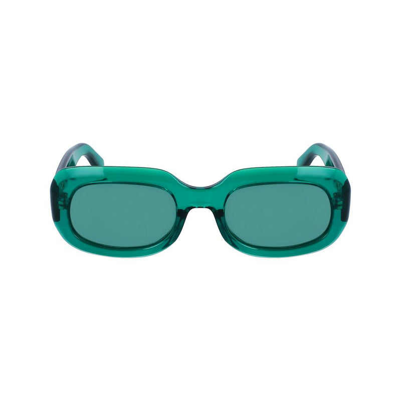 Green Injected Sunglasses