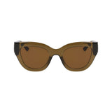 Brown Injected Sunglasses