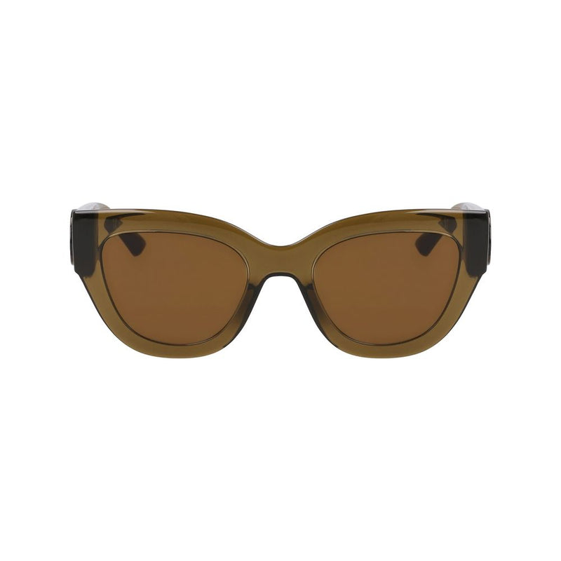 Brown Injected Sunglasses