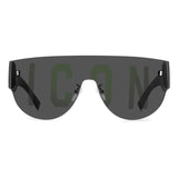 Black Metal Sunglasses