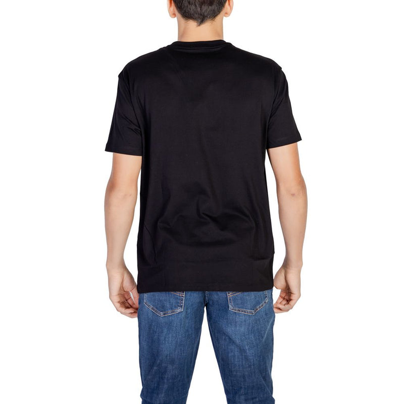 Black Cotton T-Shirt