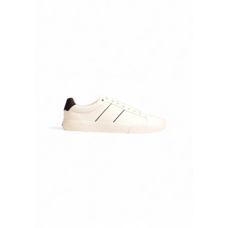 Cream Leather Sneaker