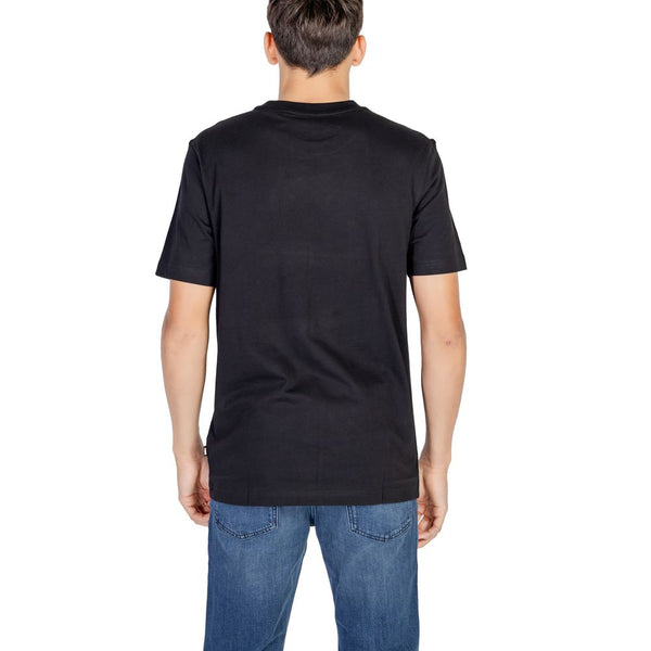 Black Cotton T-Shirt