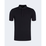 Blue Cotton Polo Shirt