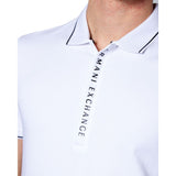 White Cotton Polo Shirt