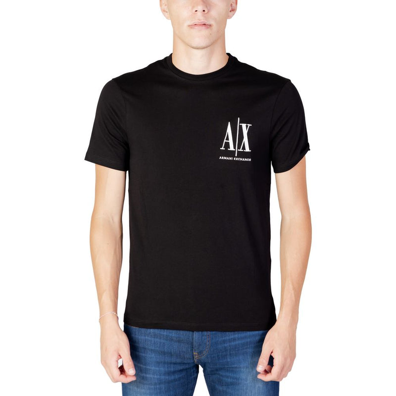 Black Cotton T-Shirt