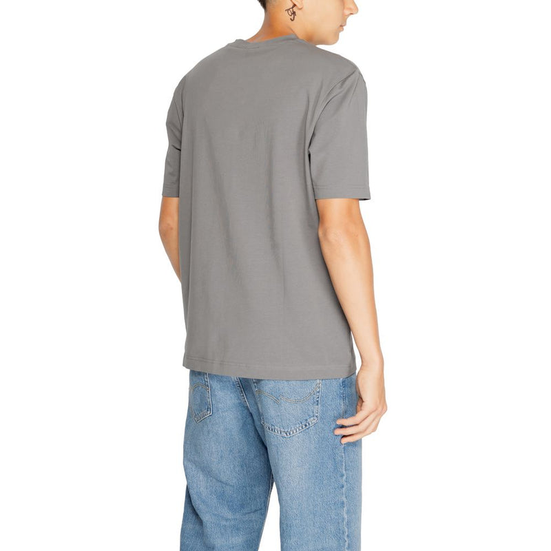 Gray Cotton T-Shirt