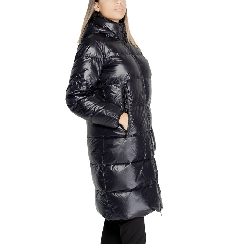 Black Polyamide Jackets & Coat