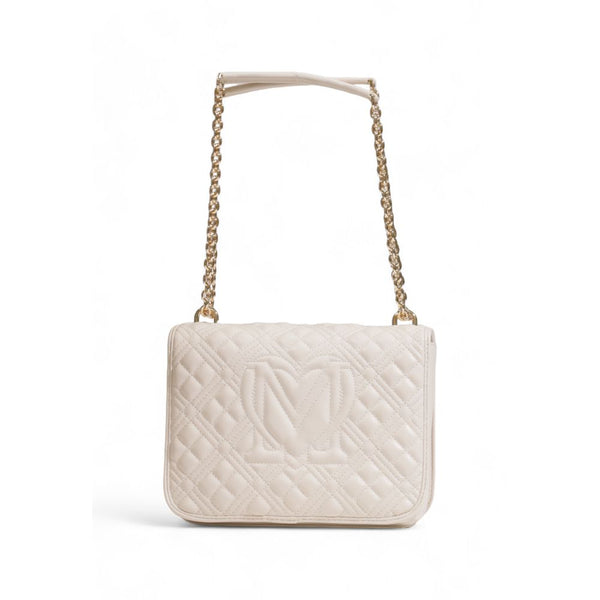 Beige Polyethylene Handbag