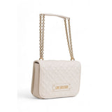 Beige Polyethylene Handbag