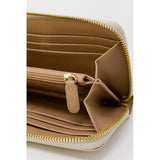 Beige Polyethylene Wallet