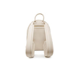 Beige Polyethylene Backpack