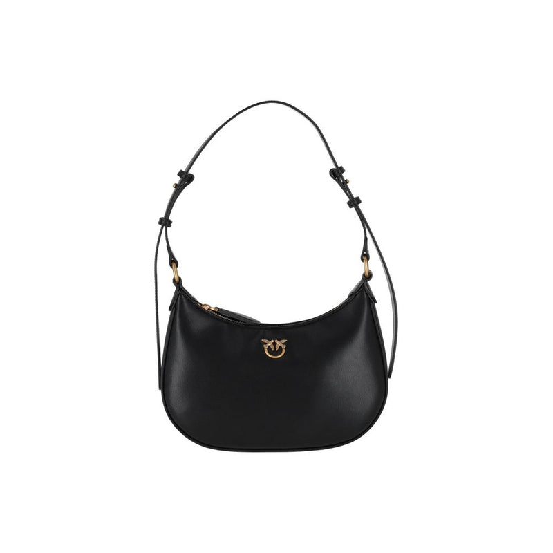 Black Leather Handbag