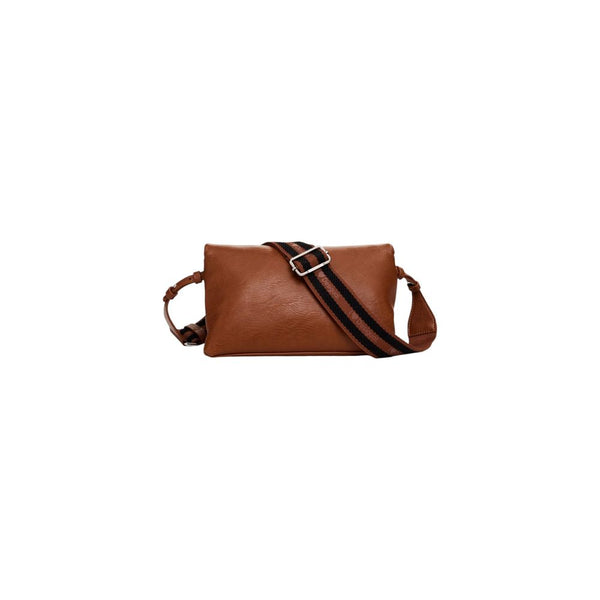 Brown Polyethylene Handbag