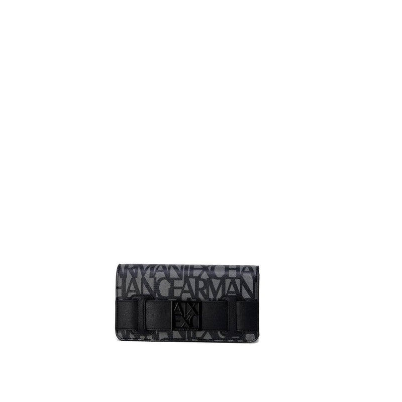 Black Cotton Wallet