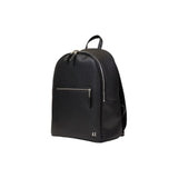 Black Polyester Backpack