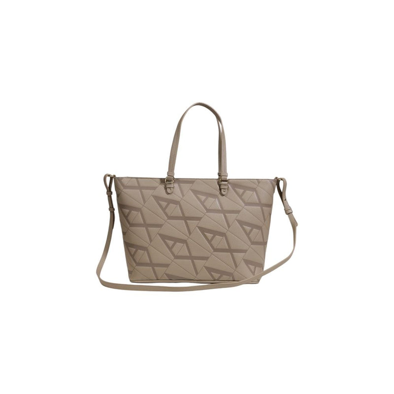 Beige Polyethylene Handbag