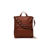 Brown Polyethylene Backpack