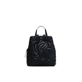 Black Polyethylene Backpack