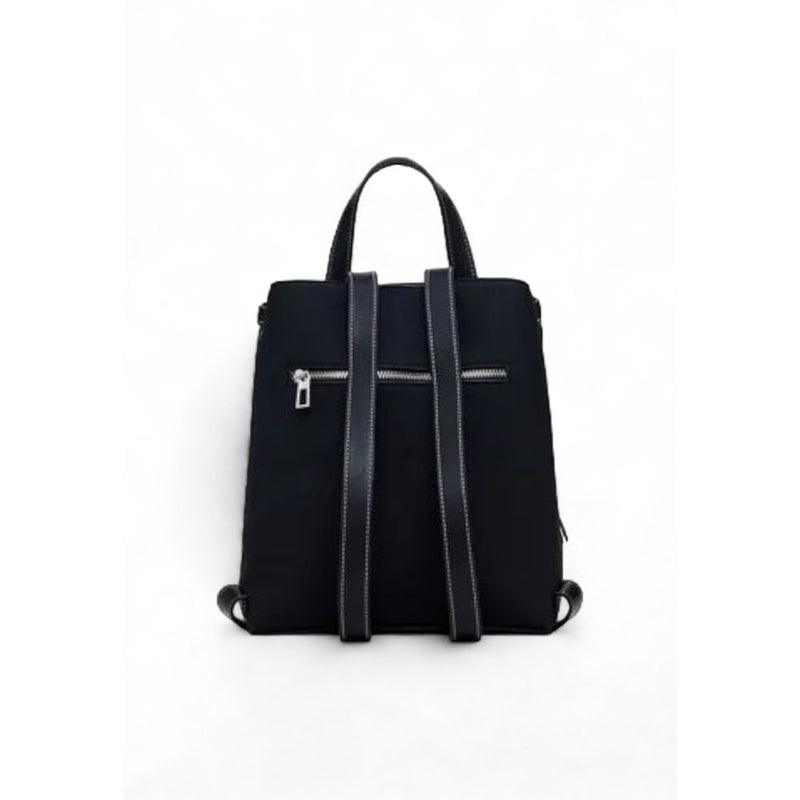 Black Polyethylene Backpack