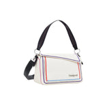 Cream Polyethylene Handbag