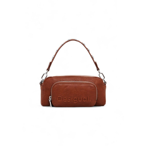 Brown Polyethylene Handbag