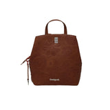 Brown Polyethylene Backpack