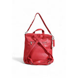 Red Polyethylene Backpack