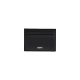 Black Synthetic Leather Wallet