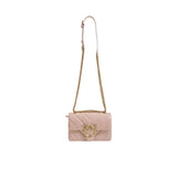 Pink Leather Handbag