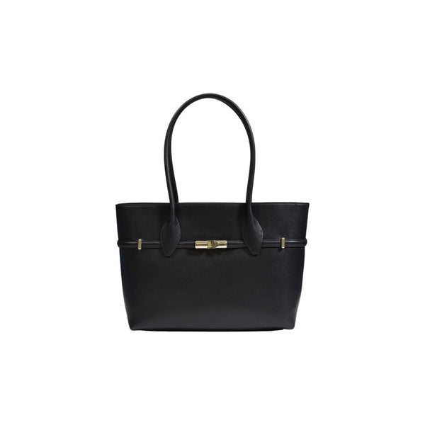 Black Leather Handbag