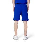 Blue Cotton Short