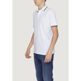 White Cotton Polo Shirt