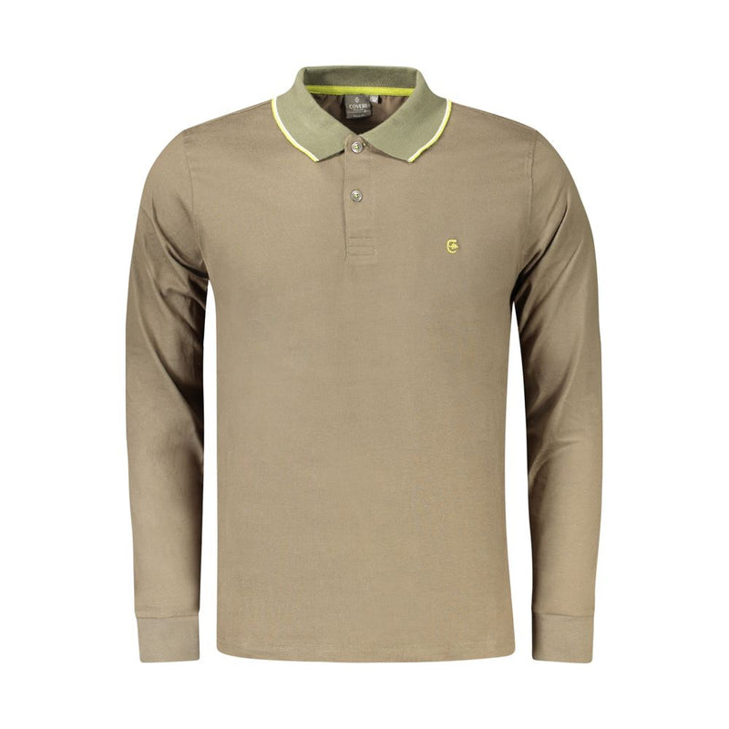 Green Cotton Polo Shirt